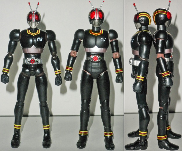 Kamen Rider BLACK old & Renewal Comparison