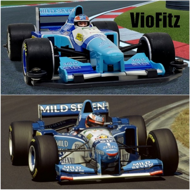 Benetton B195 Comparison